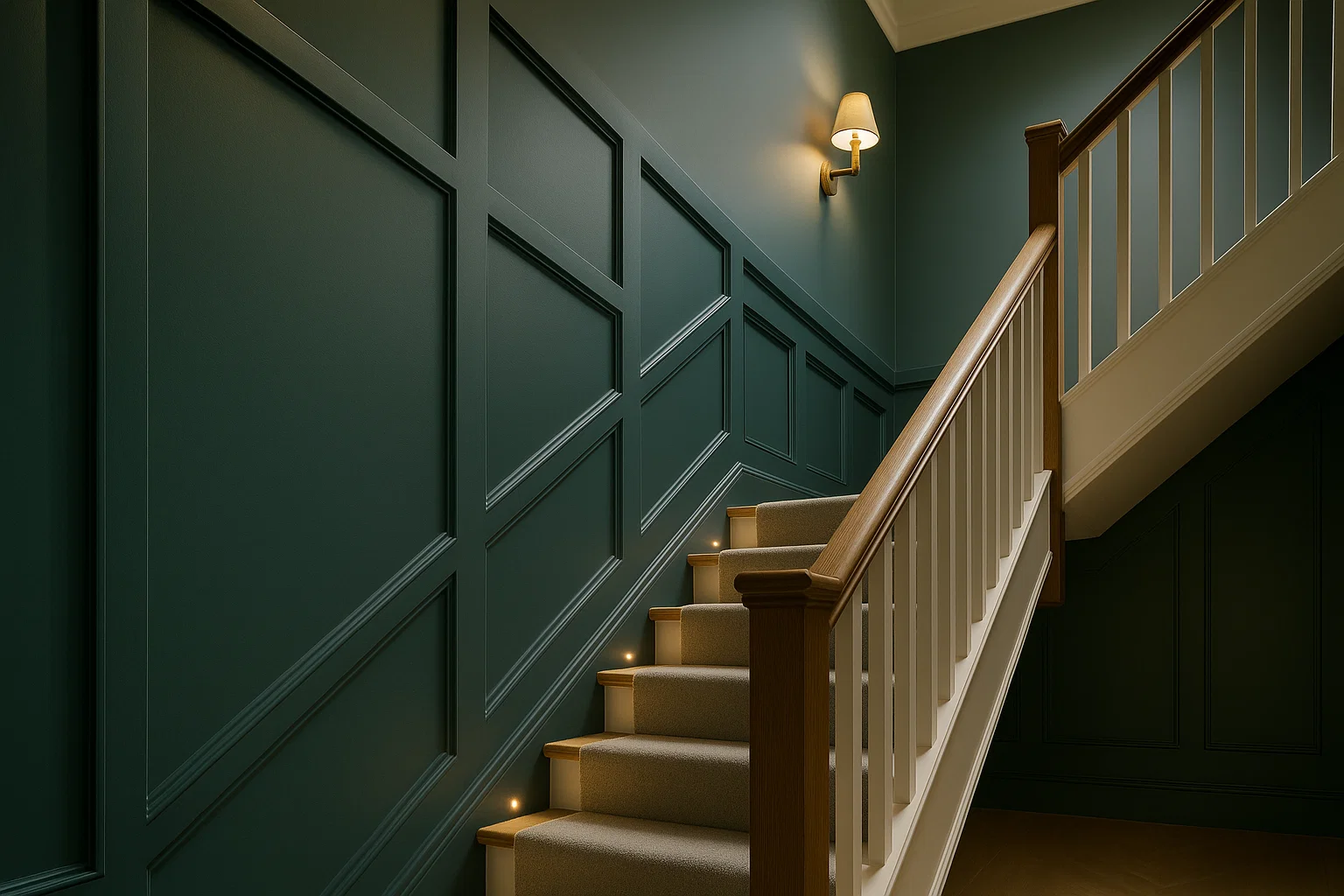 Contemporary Shaker Panelling wall panelling example