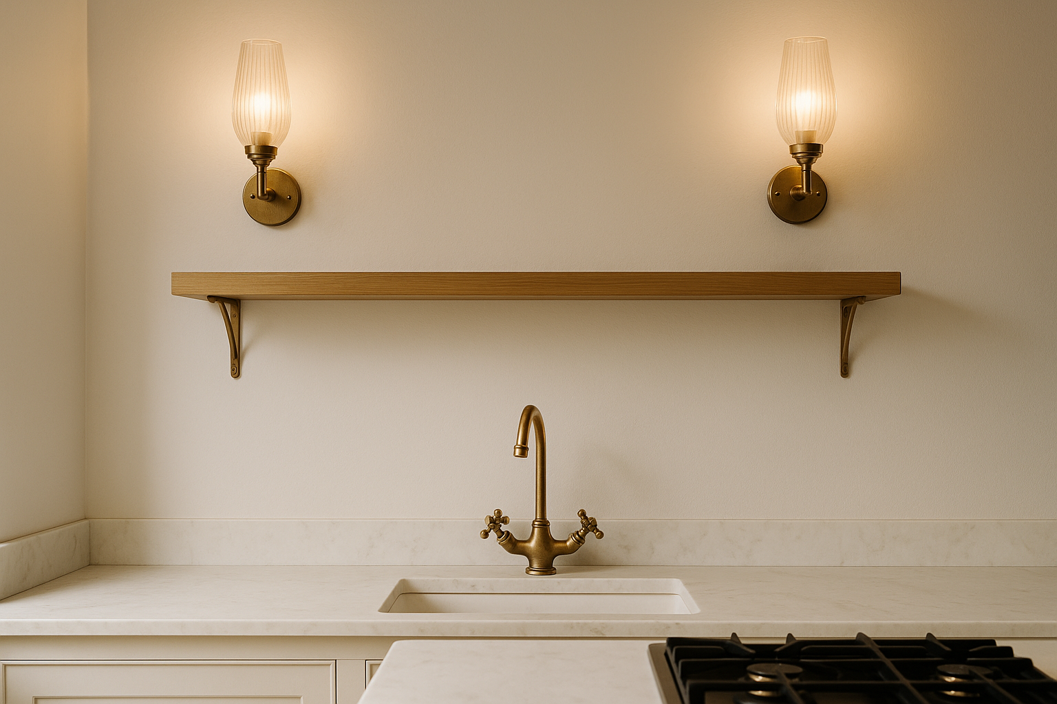 Solid Wood Shelving example