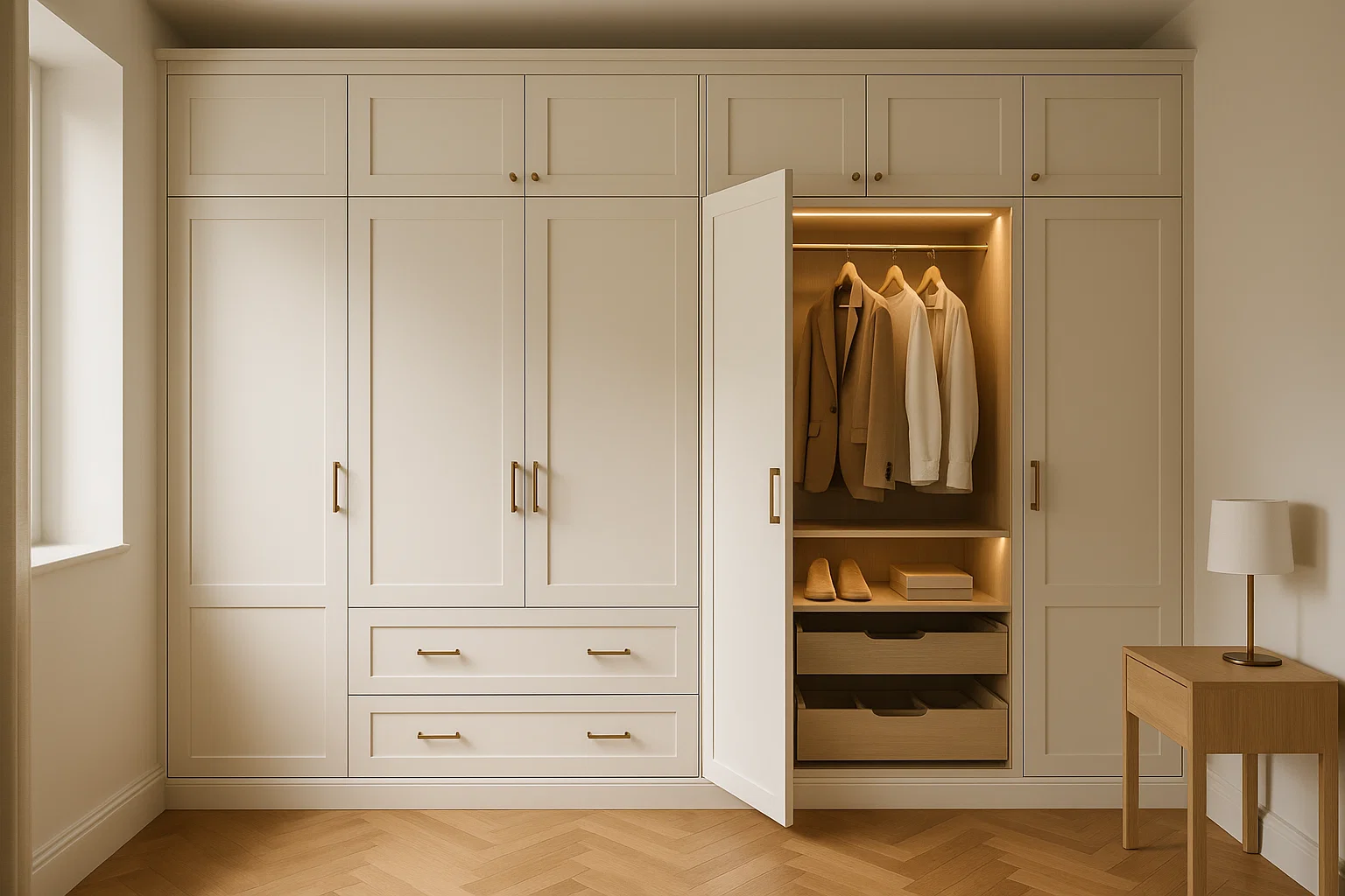 Built-in Wardrobes example